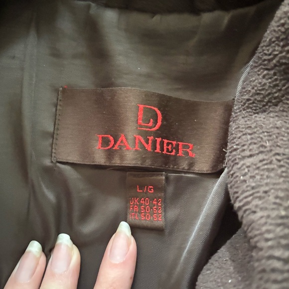 Danier Dark Brown Vintage Leather Jacket - Picture 3 of 16